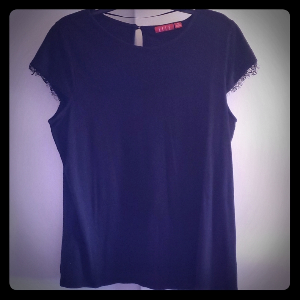Elle black shirt xl